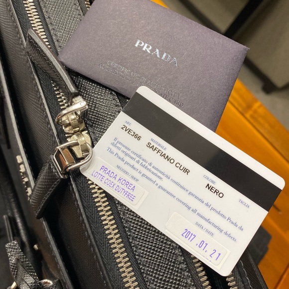 Prada Double Zip Briefcase - looking to trade - Picture 6 of 8